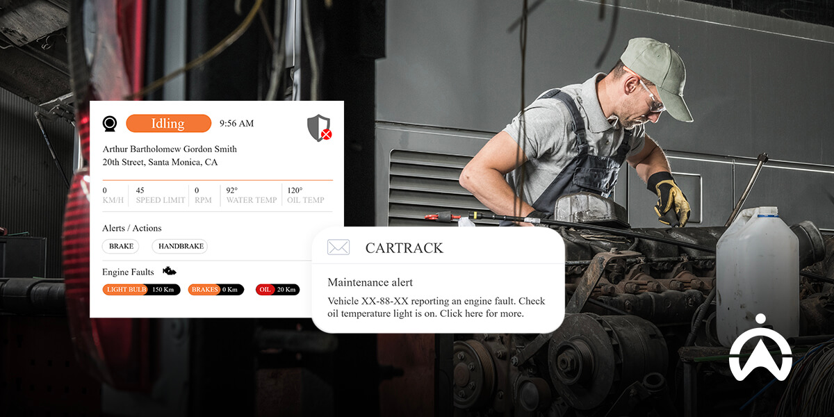 Mekanik memeriksa mesin mobil untuk mengatasi penyebab konsumsi bahan bakar boros pada kendaraan bisnis.